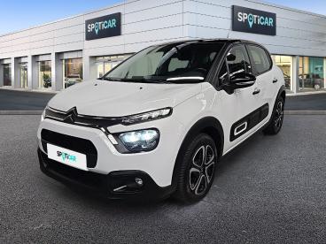 SPOTICAR Citroën C3 Bluehdi 100 S&s Bvm6 Shine Occasion - Citadine Diesel Blanc - Messimy - 1203704856_1