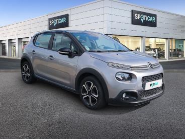 SPOTICAR Citroën C3 Puretech 83 S&s Bvm5 Feel Occasion - Citadine Essence Gris - Ajaccio - 1203706869_3