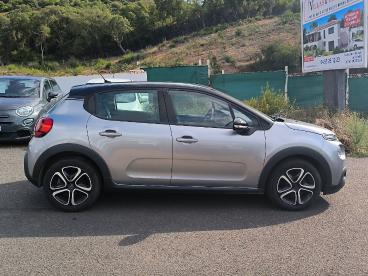 SPOTICAR Citroën C3 Puretech 83 S&s Bvm5 Feel Occasion - Citadine Essence Gris - Ajaccio - 1203706869_4