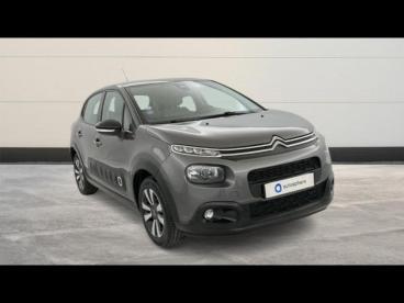 SPOTICAR Citroën C3 Puretech 82ch Shine S&s E6.d Occasion - Citadine Essence Gris Platinium - Noir Onyx - Compiegne - 1203707136_3