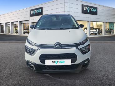 SPOTICAR Citroën C3 1.2 Puretech 83ch S&s Shine Occasion - Citadine Essence Blanc Banquise (o) - Albertville - 1203707413_2