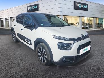 SPOTICAR Citroën C3 1.2 Puretech 83ch S&s Shine Occasion - Citadine Essence Blanc Banquise (o) - Albertville - 1203707413_3