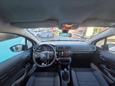 SPOTICAR Citroën C3 1.2 Puretech 83ch S&s Shine Occasion - Citadine Essence Blanc Banquise (o) - Bleu Emeraude - Chambourcy - 1203711462_5