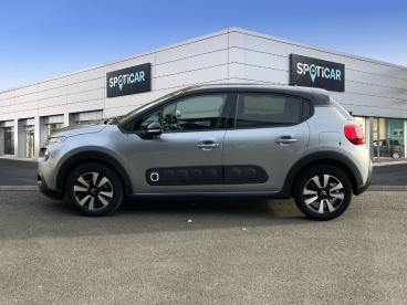 SPOTICAR Citroën C3 1.2 Puretech 110ch S&s Shine Eat6 137g Occasion - Citadine Essence Blanc Banquise (o) - Moulins - 1203718420_4