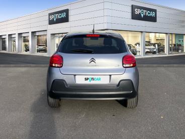 SPOTICAR Citroën C3 1.2 Puretech 110ch S&s Shine Eat6 137g Occasion - Citadine Essence Blanc Banquise (o) - Moulins - 1203718420_5