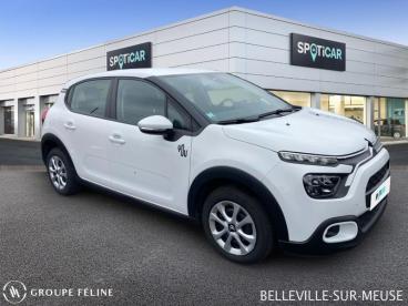 SPOTICAR Citroën C3 1.2 Puretech 83ch S&s You! Occasion - Citadine Essence Blanc Banquise (o) - Belleville Sur Meuse - 1203719091_3