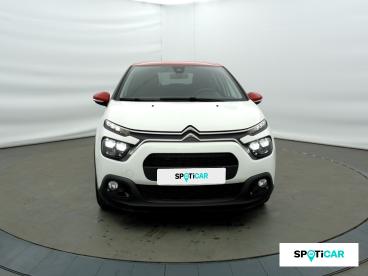 SPOTICAR Citroën C3 1.2 Puretech 83ch S&s Shine Occasion - Citadine Essence Blanc Banquise - Eybens - 1203732574_2