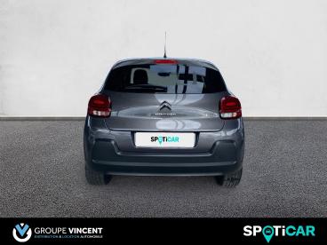 SPOTICAR Citroën C3 Puretech 83ch Max Occasion - Citadine Essence Gris Platinium (métallisé) - Saint Doulchard - 1203733697_5