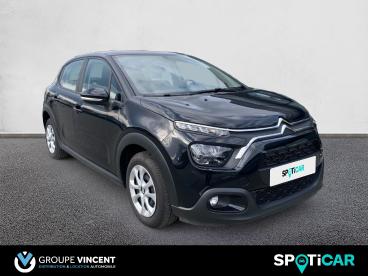 SPOTICAR Citroën C3 Bluehdi 100ch Auto Ecole Occasion - Citadine Diesel Ktv Noir Perla Nera - Saint Doulchard - 1203733725_3