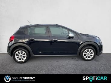 SPOTICAR Citroën C3 Puretech 83ch You Occasion - Citadine Essence Ktv Noir Perla Nera - Saint Doulchard - 1203733727_4
