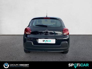SPOTICAR Citroën C3 Puretech 83ch You Occasion - Citadine Essence Ktv Noir Perla Nera - Saint Doulchard - 1203733727_5