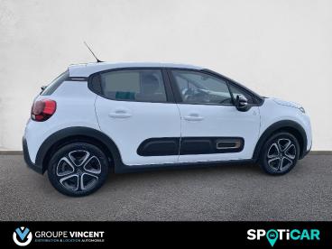 SPOTICAR Citroën C3 Bluehdi 100ch C-series Occasion - Citadine Diesel Blanc Banquise - Saint Doulchard - 1203733774_4