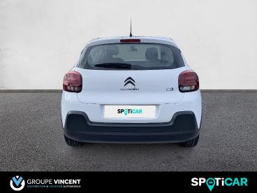 SPOTICAR Citroën C3 Bluehdi 100ch C-series Occasion - Citadine Diesel Blanc Banquise - Saint Doulchard - 1203733774_5