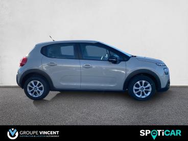 SPOTICAR Citroën C3 Bluehdi 100ch You Occasion - Citadine Diesel Sable (nacré) - Saint Doulchard - 1203733783_4