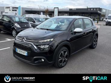 SPOTICAR Citroën C3 Puretech 110ch Shine Occasion - Citadine Essence Ktv Noir Perla Nera - Saint Doulchard - 1203733788_1