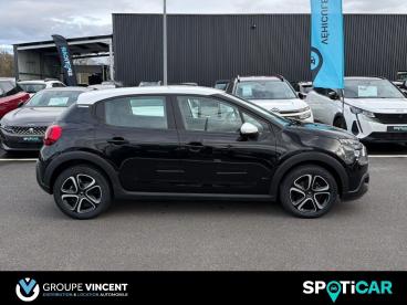 SPOTICAR Citroën C3 Puretech 110ch Shine Occasion - Citadine Essence Ktv Noir Perla Nera - Saint Doulchard - 1203733788_4