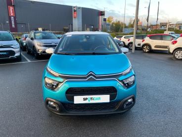 SPOTICAR Citroën C3 1.2 Puretech 83ch S&s Shine Occasion - Citadine Essence Spring Blue (m) - Charleville Mezieres - 1203734587_2