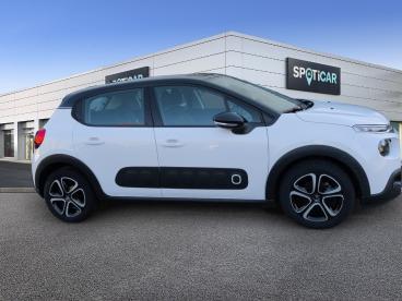 SPOTICAR Citroën C3 Puretech 82ch Shine Business S&s E6.d-temp Occasion - Citadine Essence Blanc Banquise - Noir Onyx - Orange - 1203734766_4
