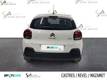 SPOTICAR Citroën C3 Puretech 83 S&s Bvm5 Feel Pack Occasion - Citadine Essence Blanc - Castres - 1203735395_5