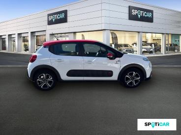 SPOTICAR Citroën C3 Bluehdi 100 S&s Bvm5 Graphic Occasion - Citadine Diesel Blanc Toit Rouge - Talange - 1203736640_4