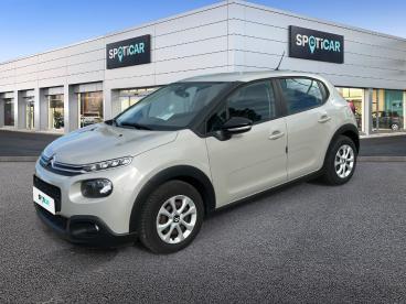 SPOTICAR Citroën C3 Puretech 82 Feel Occasion - Citadine Essence Beige Clair - Valreas - 1203736662_1