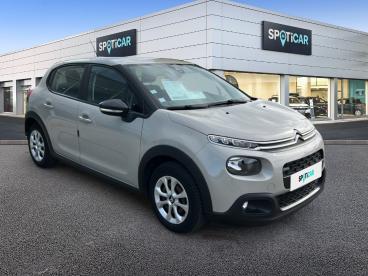 SPOTICAR Citroën C3 Puretech 82 Feel Occasion - Citadine Essence Beige Clair - Valreas - 1203736662_3