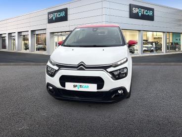 SPOTICAR Citroën C3 1.2 Puretech 110ch S&s Shine Eat6 Occasion - Citadine Essence Blanc Banquise (o) - Reims - 1203737650_2