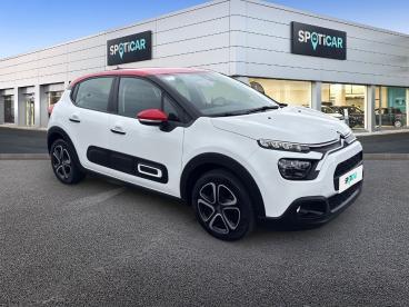 SPOTICAR Citroën C3 1.2 Puretech 110ch S&s Shine Eat6 Occasion - Citadine Essence Blanc Banquise (o) - Reims - 1203737650_3