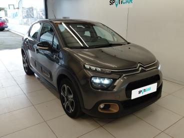 SPOTICAR Citroën C3 1.2 Puretech 83ch S&s C-series 123g Occasion - Citadine Essence Gris - Concarneau - 1203737698_3