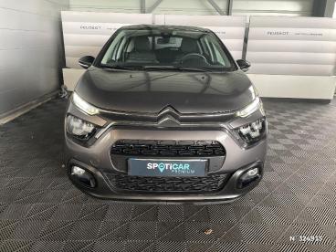 SPOTICAR Citroën C3 Puretech 83 S&s Bvm5 Shine Occasion - Citadine Essence Gris Fonce - Noisy Le Grand - 1203742846_2
