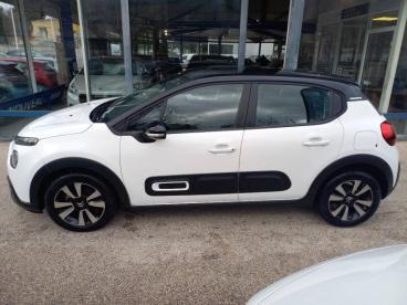 SPOTICAR Citroën C3 1.2 Puretech 83ch S&s Shine Occasion - Citadine Essence Blanc Banquise (o) - Noir Onyx - La Ciotat - 1203743815_2