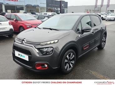 SPOTICAR Citroën C3 1.2 Puretech 83ch S&s C-series 123g Occasion - Citadine Essence Gris - Saint Memmie - 1203743877_1