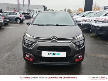 SPOTICAR Citroën C3 1.2 Puretech 83ch S&s C-series 123g Occasion - Citadine Essence Gris - Saint Memmie - 1203743877_2