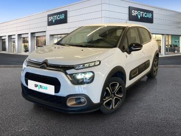 SPOTICAR Citroën C3 Puretech 83 S&s Bvm5 C-series Occasion - Citadine Essence Blanc - Besancon - 1203744480_1