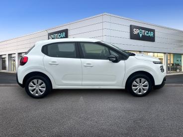 SPOTICAR Citroën C3 1.2 Puretech 83ch S&s  Feel Business Occasion - Citadine Essence Blanc Banquise (o) - Reims - 1203745261_4