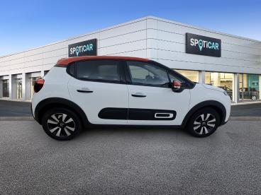 SPOTICAR Citroën C3 Puretech 83 S&s Bvm5 Shine Occasion - Citadine Essence Blanc - Le Grand Quevilly - 1203746523_4