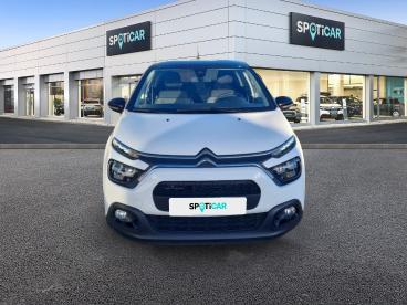 SPOTICAR Citroën C3 1.2 Puretech 83ch S&s Shine Occasion - Citadine Essence Blanc Banquise (o) - St Leonard - 1203750116_2