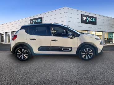 SPOTICAR Citroën C3 1.2 Puretech 83ch S&s Shine Occasion - Citadine Essence Blanc Banquise (o) - St Leonard - 1203750116_4
