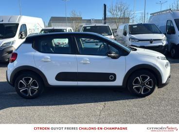 SPOTICAR Citroën C3 Puretech 110ch Shine S&s Eat6 E6.d Occasion - Citadine Essence Blanc Banquise - Noir Onyx - Saint Memmie - 1203750303_4