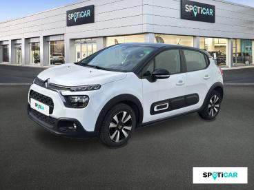 SPOTICAR Citroën C3 Puretech 110 S&s Eat6 Shine Occasion - Citadine Essence Blanc - Talange - 1203750769_1