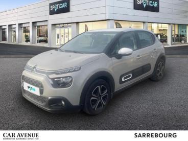 SPOTICAR Citroën C3 1.2 Puretech 110ch S&s Feel Pack 124g Occasion - Citadine Essence Sable (n) - Sarrebourg - 1203752788_1