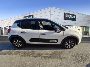 SPOTICAR Citroën C3 1.2 Puretech 110ch S&s Shine Eat6 Occasion - Citadine Essence Blanc Banquise (o) - Englos - 1203752879_4