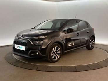 SPOTICAR Citroën C3 Puretech 110 Bvm6 Max Occasion - Citadine Essence Noir - Meyzieu - 1203755585_1