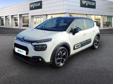 SPOTICAR Citroën C3 1.2 Puretech 110ch S&s Shine Business Eat6 132-133 Occasion - Citadine Essence Gris Acier (m) - Noir Onyx - Longeville Les St Avold - 1203756642_1