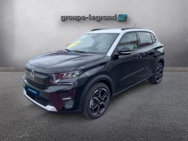 SPOTICAR Citroën C3 1.2 Turbo 100ch Max Occasion - Citadine Essence Noir Perla Nera (n) - Blanc Opale - Tourlaville - 1203756648_1