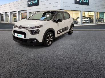 SPOTICAR Citroën C3 Puretech 83 S&s Bvm5 Shine Occasion - Citadine Essence Blanc - Roncq - 1203757841_1
