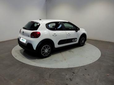 SPOTICAR Citroën C3 Puretech 83 S&s Bvm5 Feel Pack Occasion - Citadine Essence Blanc - Reze - 1203757936_5