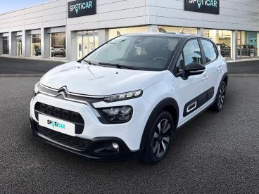 SPOTICAR Citroën C3 Bluehdi 100 S&s Bvm6 Shine Occasion - Citadine Diesel Blanc - Chambry - 1203758203_1