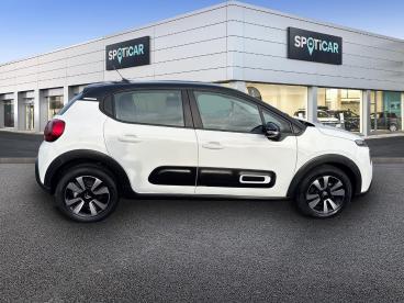 SPOTICAR Citroën C3 Bluehdi 100 S&s Bvm6 Shine Occasion - Citadine Diesel Blanc - Chambry - 1203758203_4