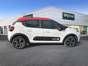 SPOTICAR Citroën C3 1.2 Puretech 83ch S&s Shine Occasion - Citadine Essence Blanc Banquise (o) - Chalon Sur Saone - 1203759121_4